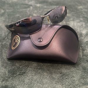 RAY-BAN RB3261 004/71 Italy Gunmetal/Black Wrap Men’s Sunglasses Frame 58-17mm